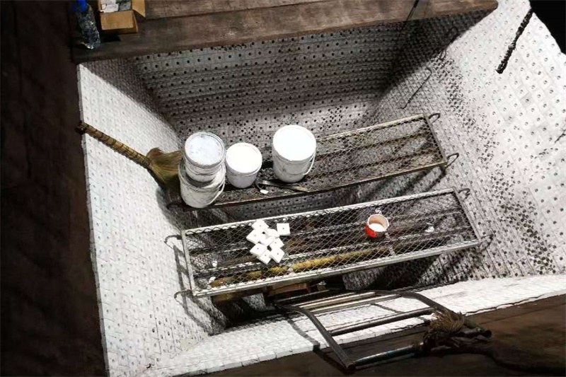 陶瓷施工現(xiàn)場圖